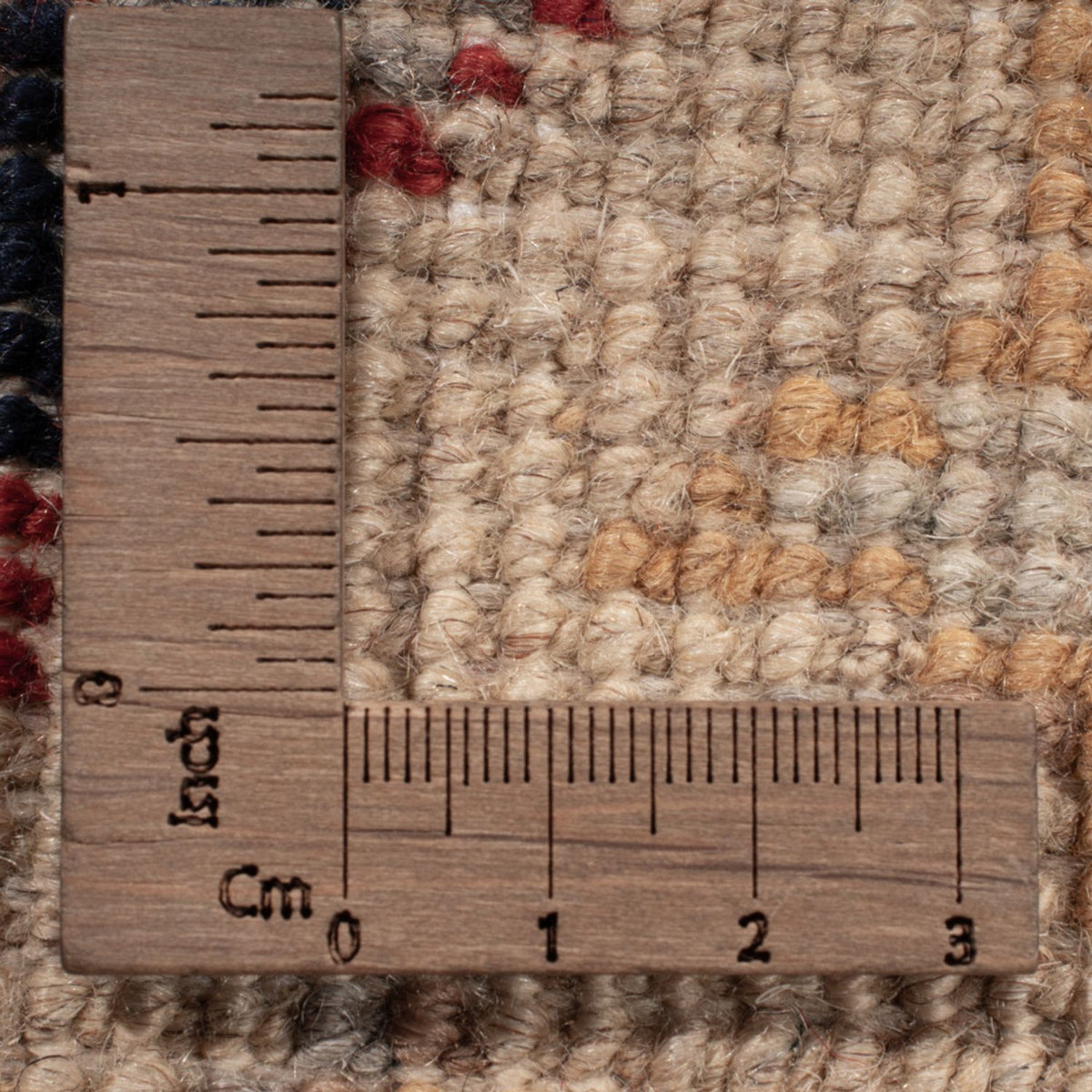 Tapis Ziegler - Kazak - 89 x 60 cm - beige foncé