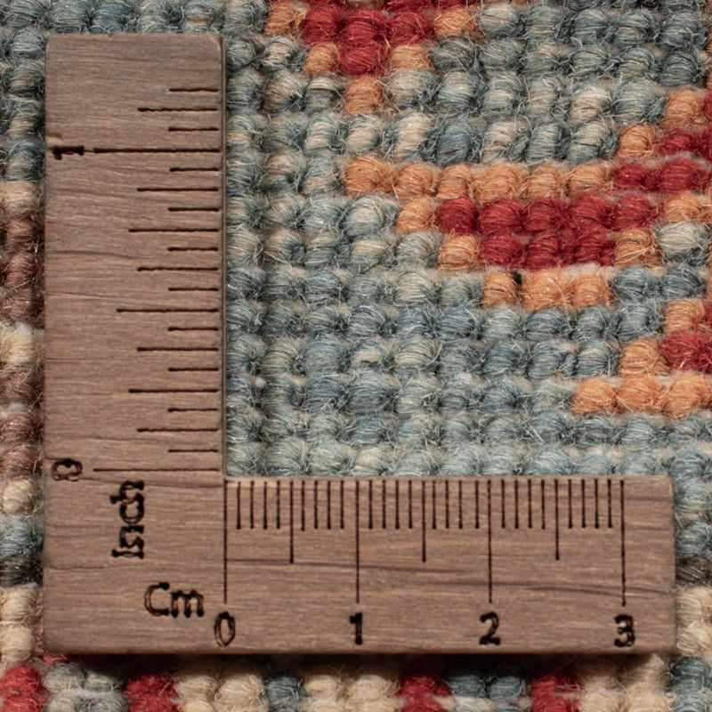 Tapis Ziegler - Kazak - 88 x 59 cm - bleu clair