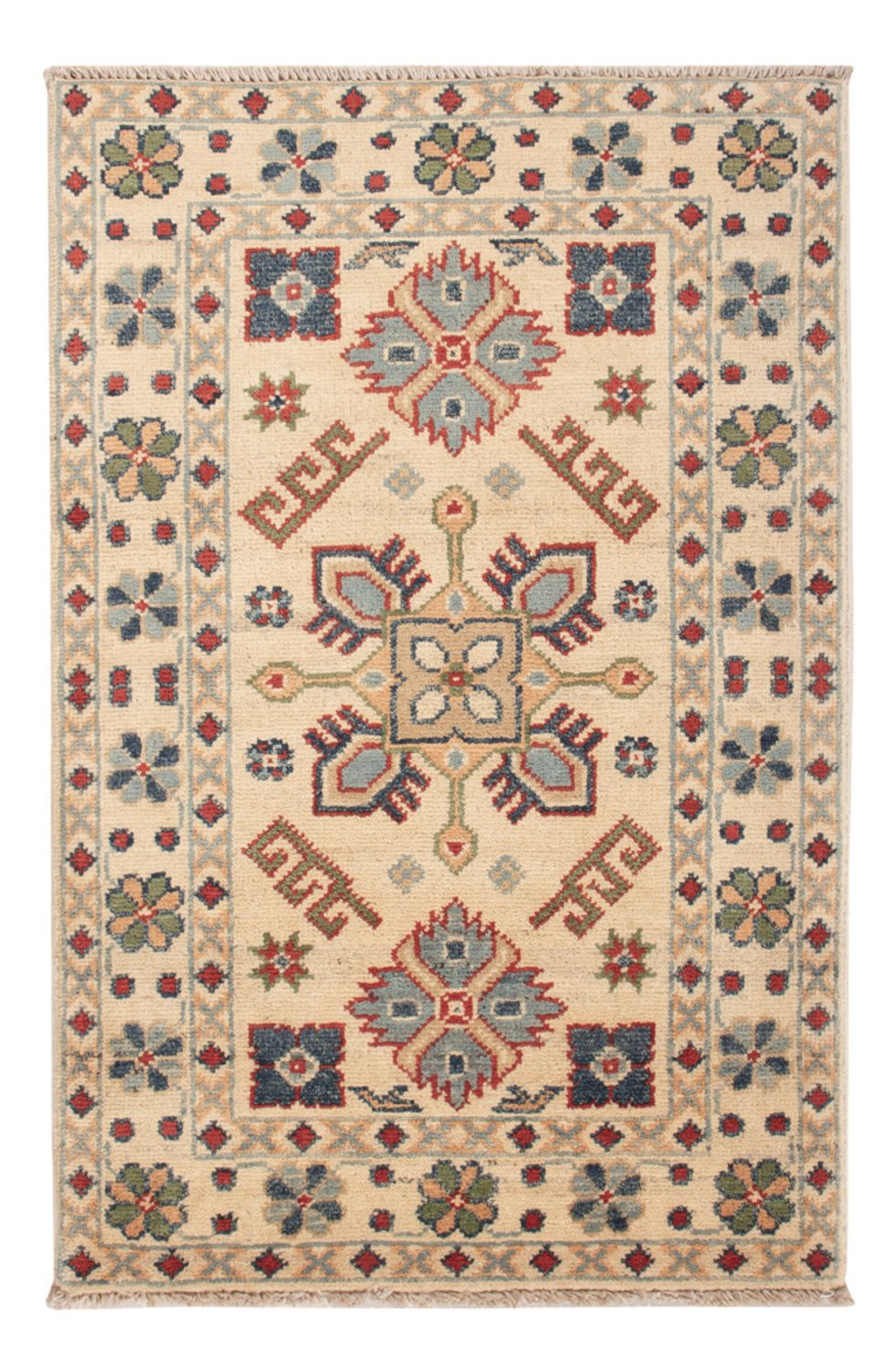 Tapis Ziegler - Kazak - 89 x 58 cm - beige