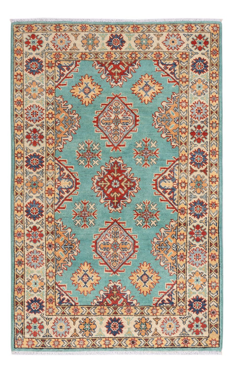 Tapis Ziegler - Kazak - 150 x 91 cm - bleu clair