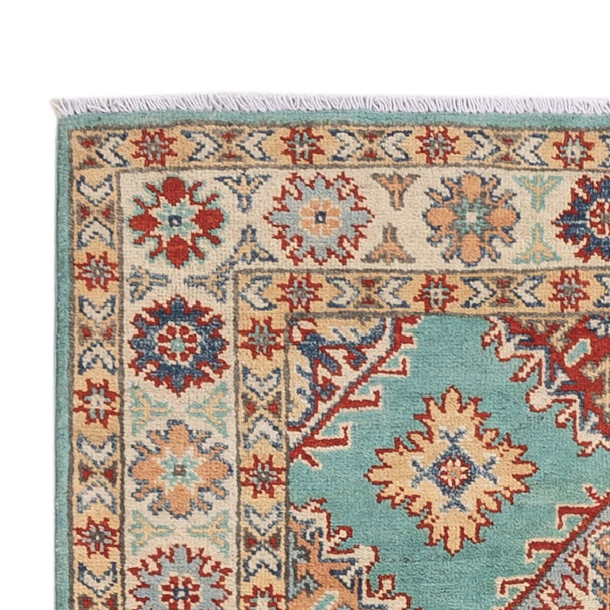 Tapis Ziegler - Kazak - 150 x 91 cm - bleu clair