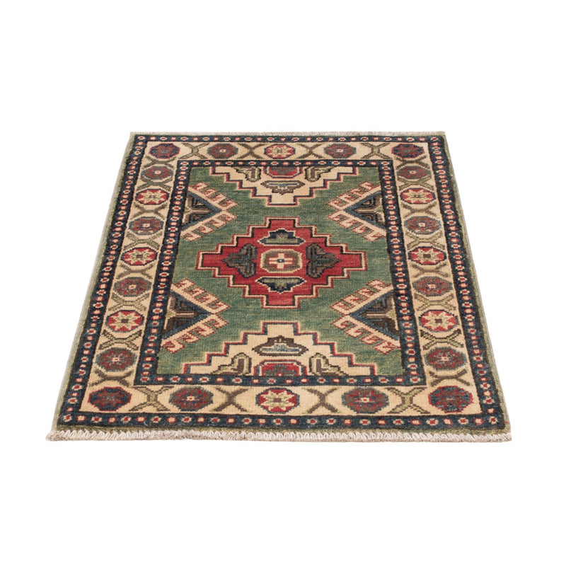 Tapis Ziegler - Kazak - 90 x 60 cm - vert
