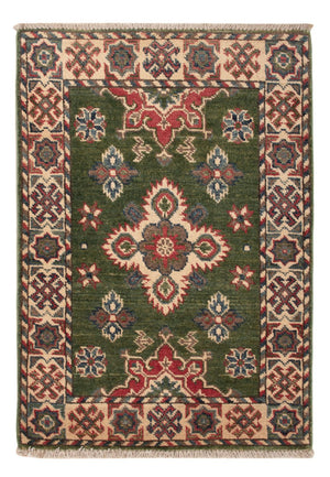 Tapis Ziegler - Kazak - 86 x 60 cm - vert