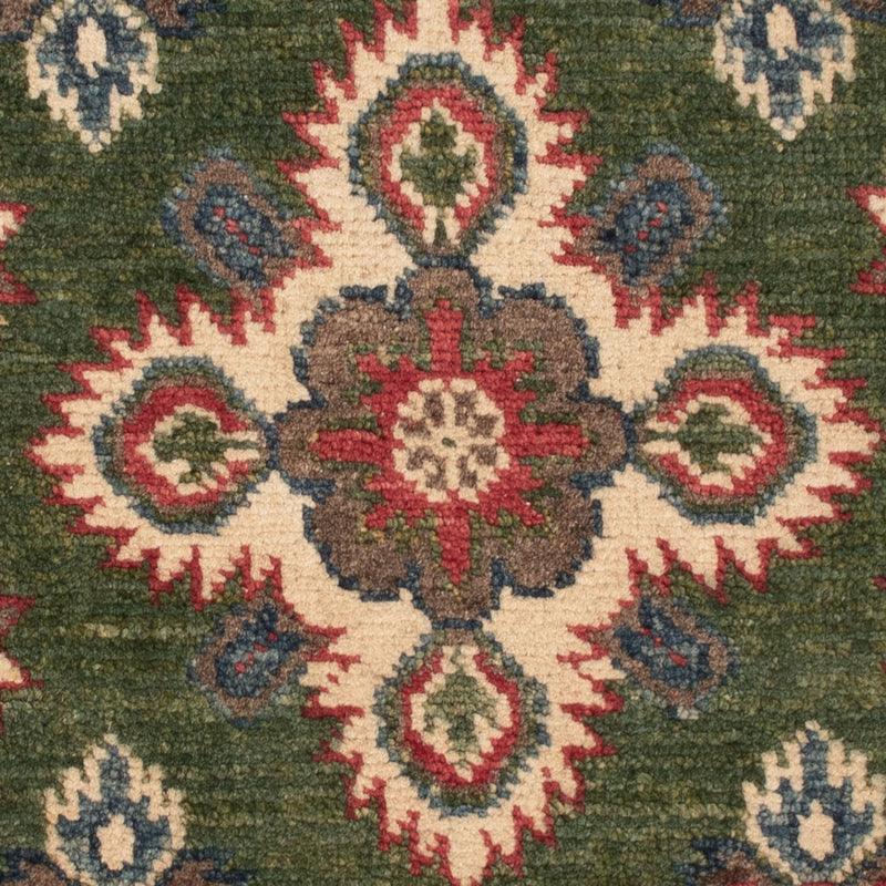 Tapis Ziegler - Kazak - 86 x 60 cm - vert