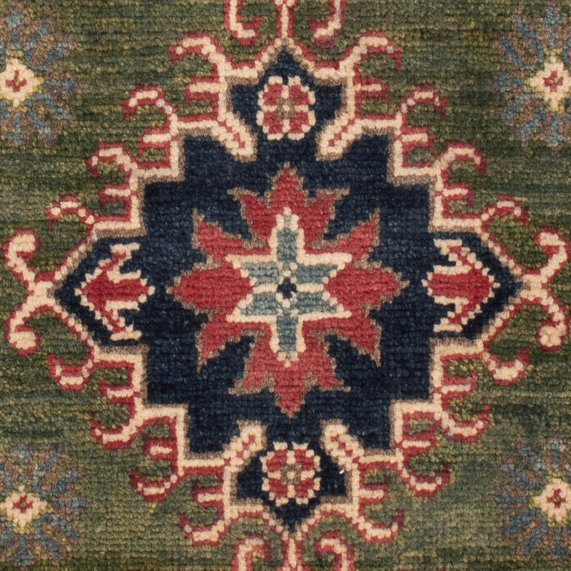 Tapis Ziegler - Kazak - 94 x 60 cm - vert