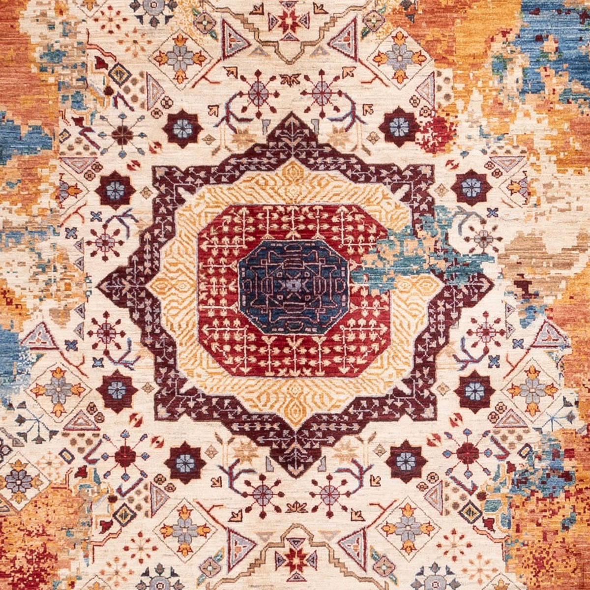 Tapis design - 294 x 210 cm - multicolore