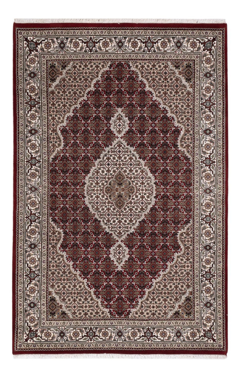 Tapis oriental - Tabriz - 187 x 123 cm - beige foncé