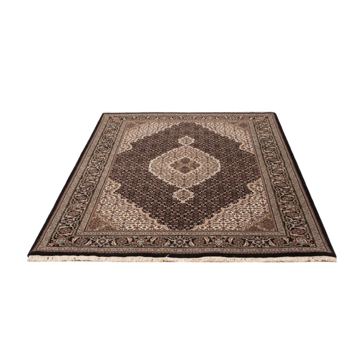 Tapis oriental - Tabriz - 184 x 120 cm - beige foncé