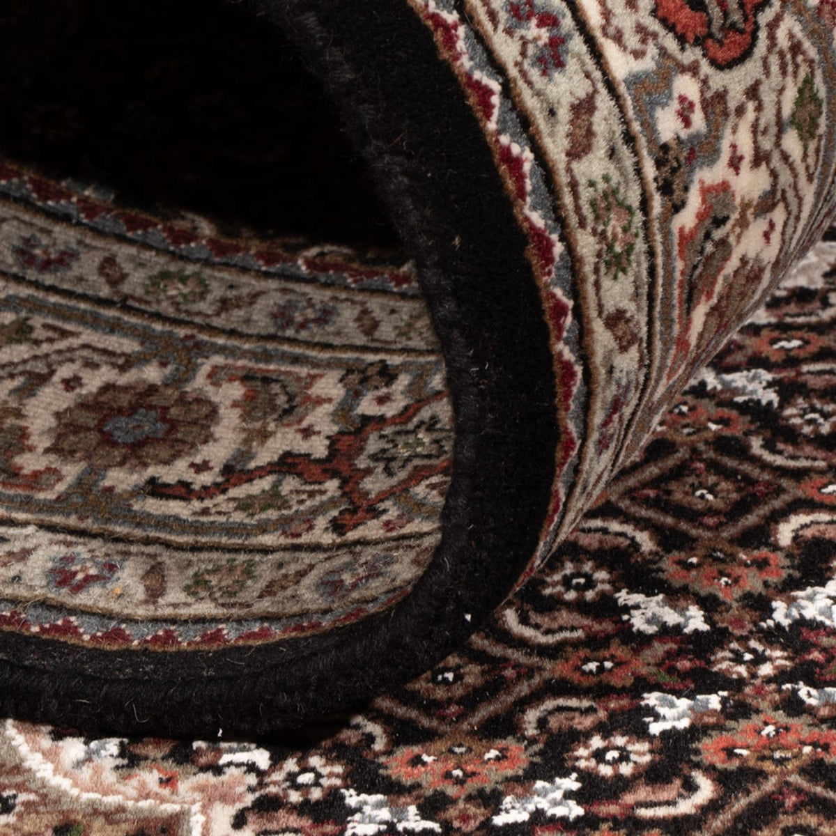 Tapis oriental - Tabriz - 185 x 125 cm - beige foncé