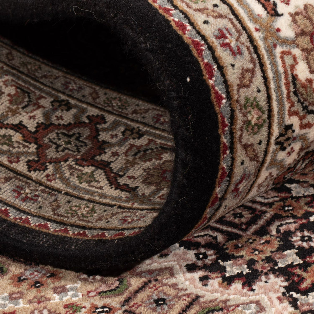 Tapis oriental - Tabriz - 184 x 124 cm - beige foncé