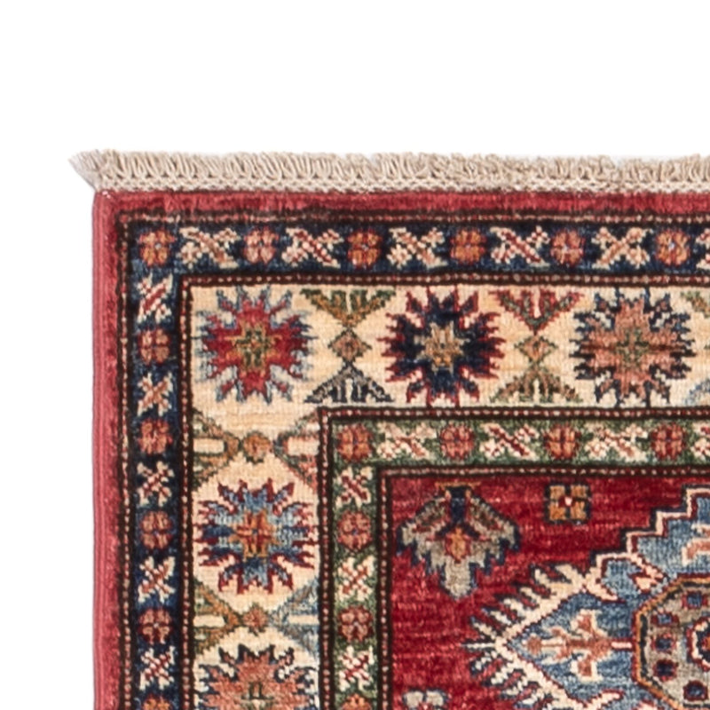 Tapis de couloir Tapis Ziegler - Kazak - 245 x 77 cm - rouge