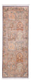 Tapis de couloir Tapis en soie - Soie du Cachemire - 236 x 80 cm - beige foncé
