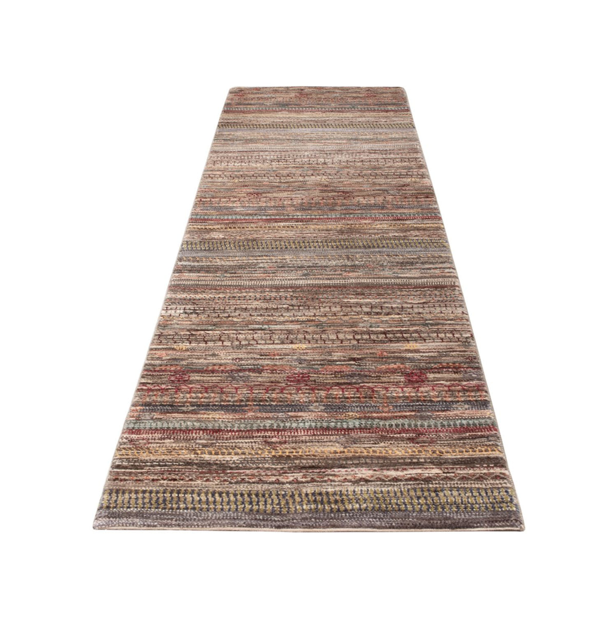 Tapis de couloir Tapis Gabbeh - Persan - 340 x 78 cm - multicolore