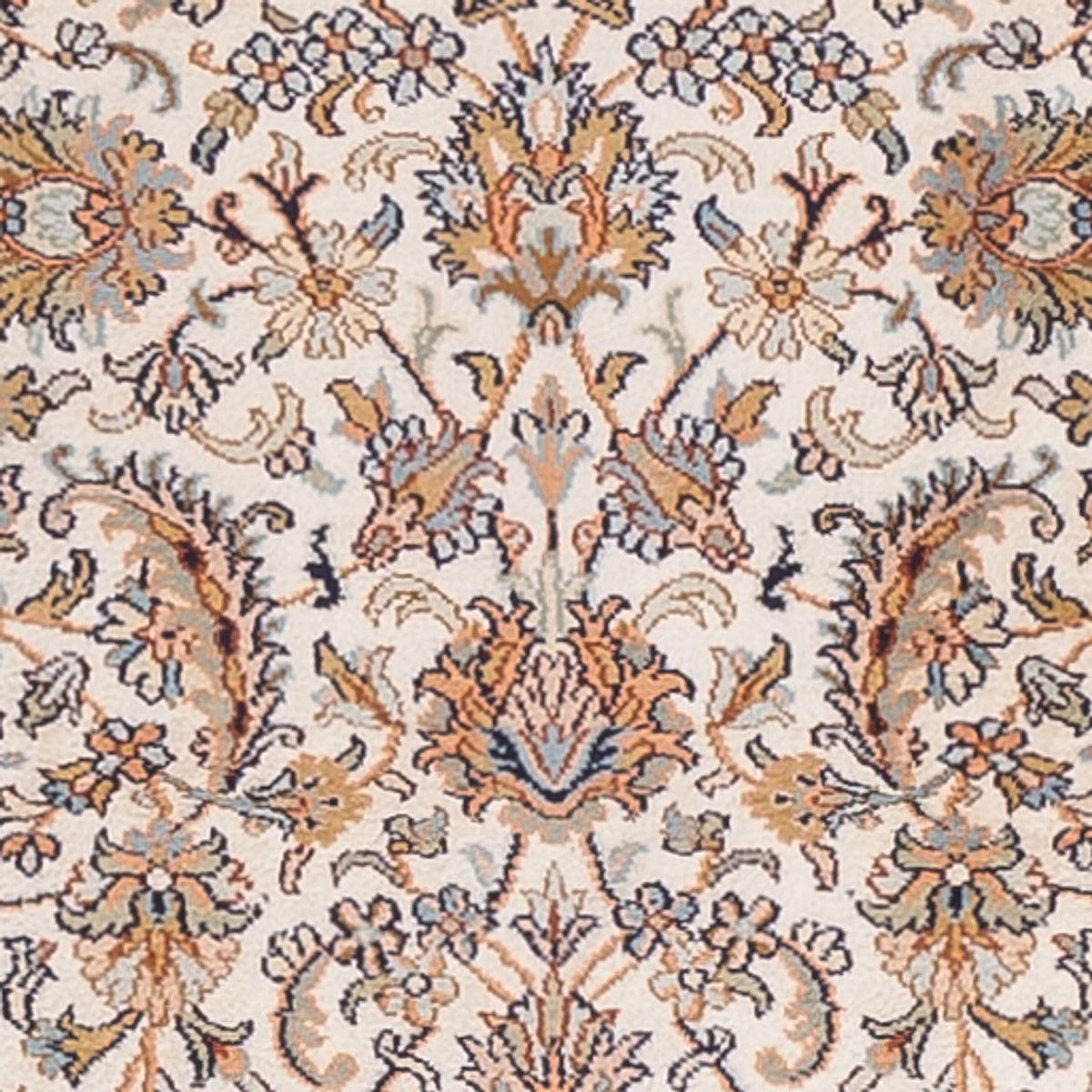 Tapis de couloir Tapis en soie - Soie du Cachemire - 308 x 80 cm - beige