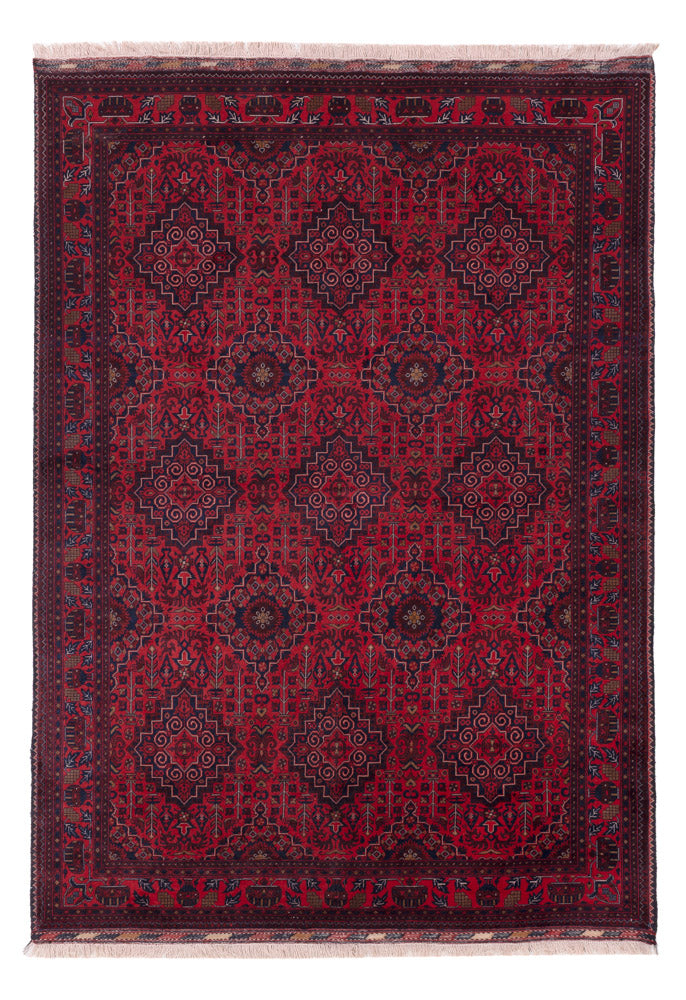 Afghan Teppich - Royal - 240 x 169 cm - rot