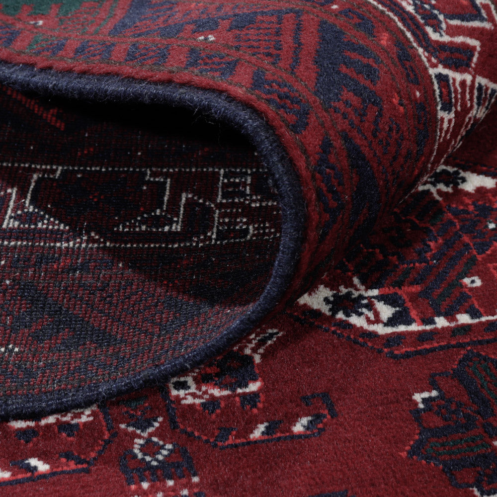 Afghan Teppich - 175 x 113 cm - rot