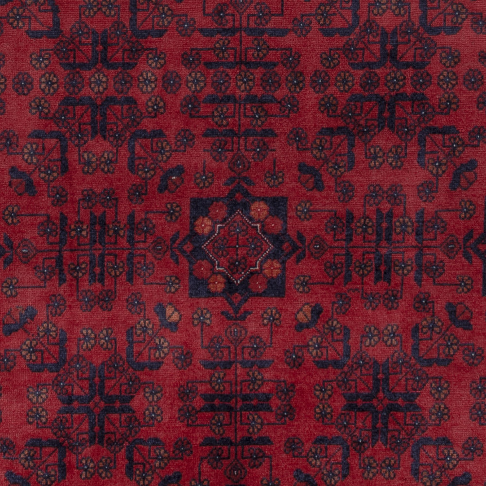Afghan Teppich - Royal - 190 x 151 cm - rot