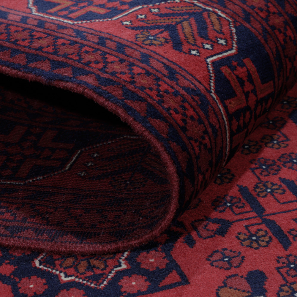Afghan Teppich - Royal - 191 x 151 cm - rot