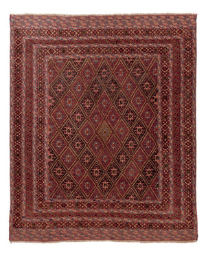 Kelim Teppich - Oriental - 193 x 156 cm - mehrfarbig