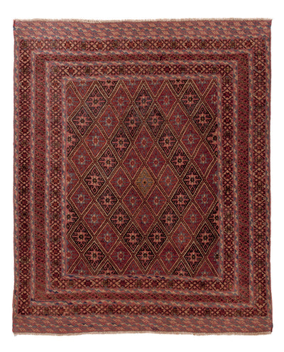 Kilim afghan Tapis 156x193cm