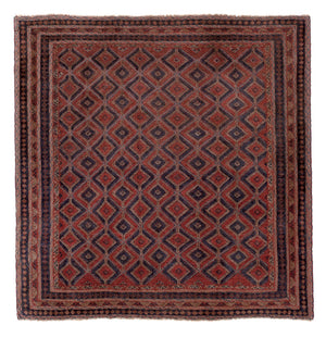Kelim Teppich - Oriental quadratisch  - 157 x 150 cm - mehrfarbig