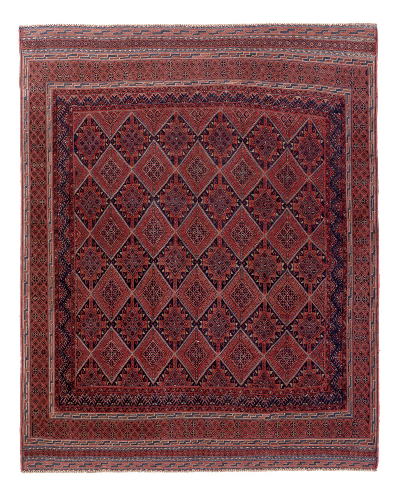 Kelim Teppich - Oriental - 172 x 132 cm - mehrfarbig