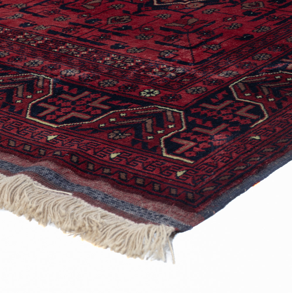 Afghan Teppich - Royal - 191 x 148 cm - rot