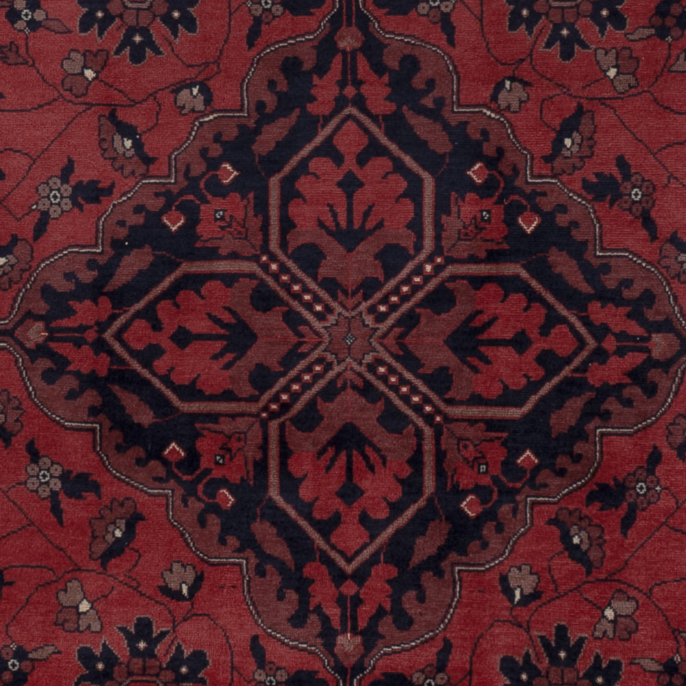 Afghan Teppich - Royal - 200 x 148 cm - rot