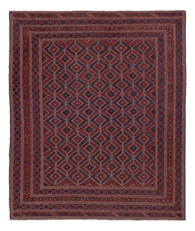 Kilim afghan Tapis 156x186cm