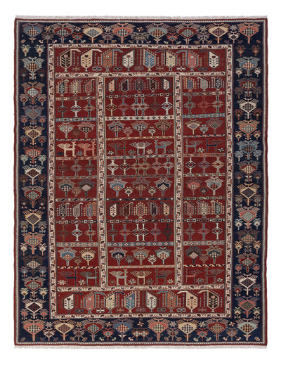 Kilim afghan Tapis 188x242cm