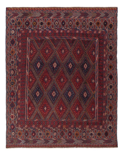 Kilim afghan Tapis 145x187cm