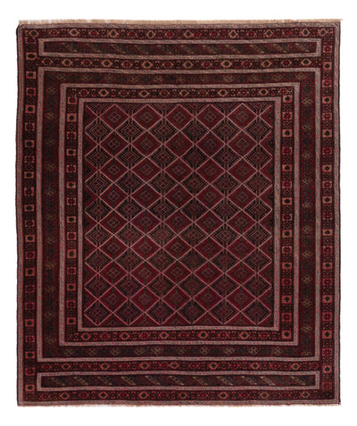 Kilim afghan Tapis 155x184cm