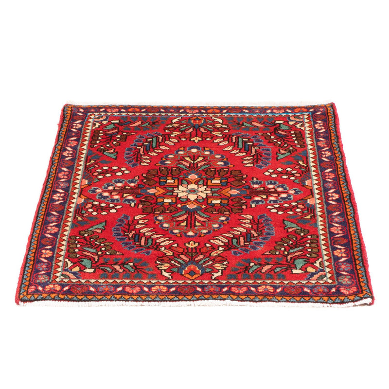 Tapis persan - Nomadic - 81 x 63 cm - rouge