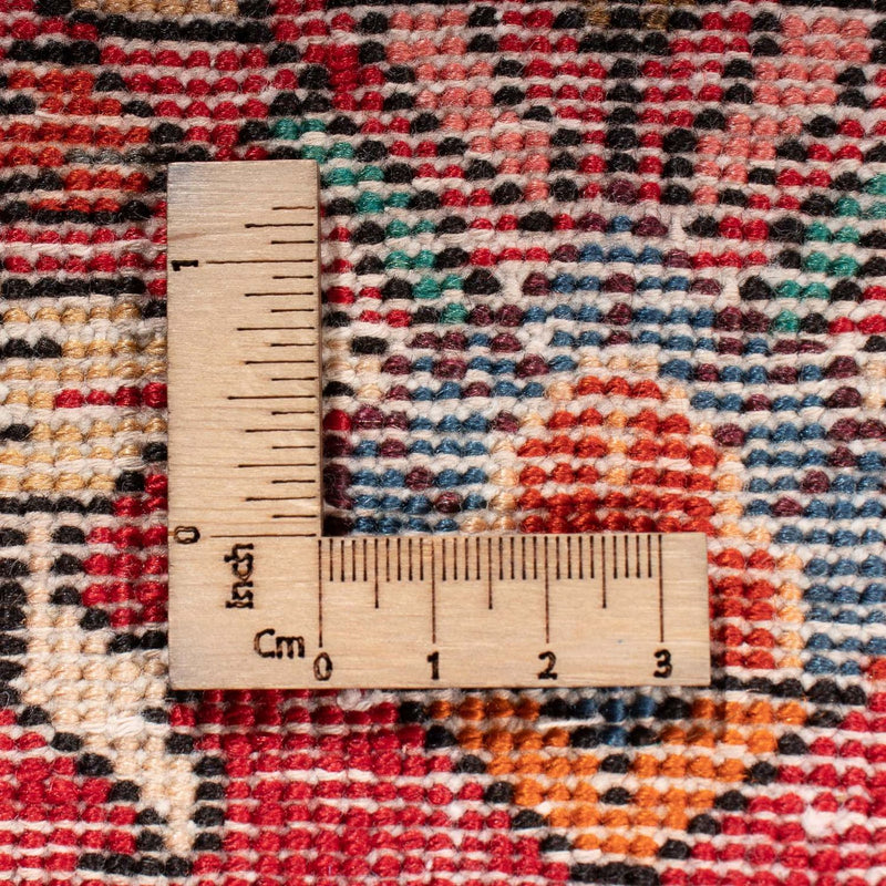 Tapis persan - Nomadic - 81 x 63 cm - rouge