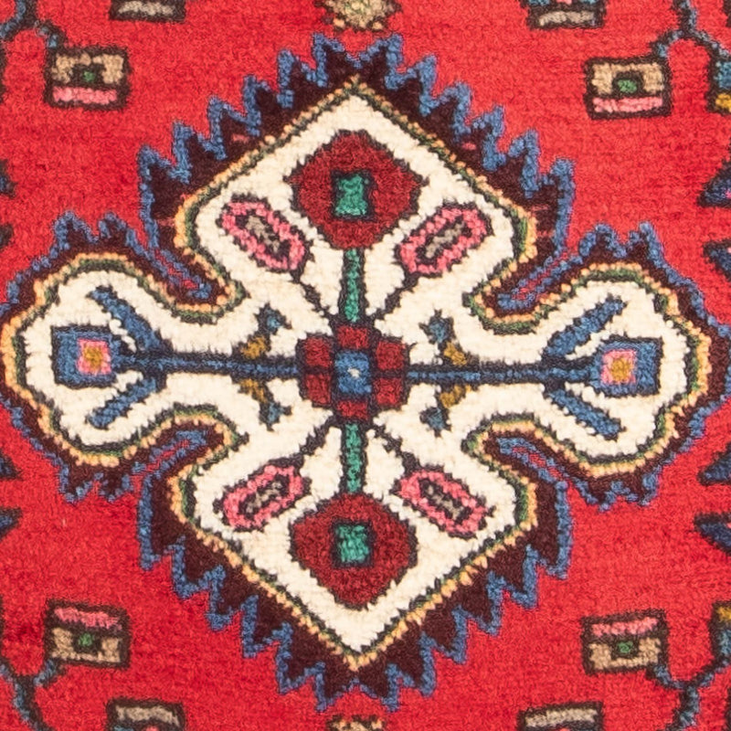 Tapis persan - Nomadic - 90 x 65 cm - rouge