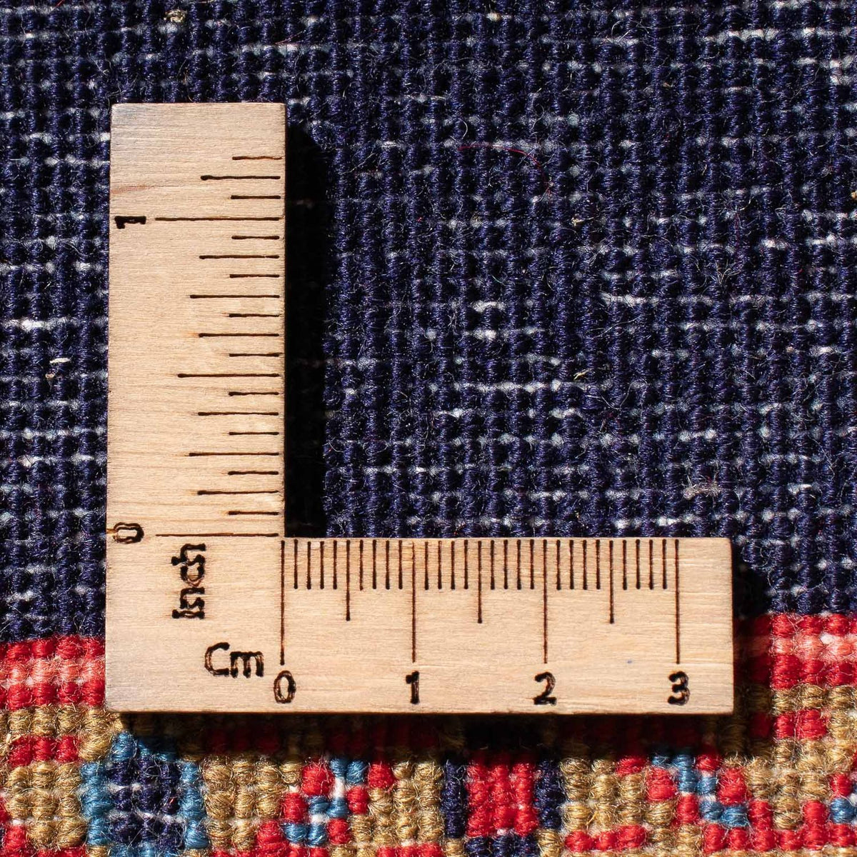 Tapis persan - Classique - 103 x 65 cm - bleu foncé