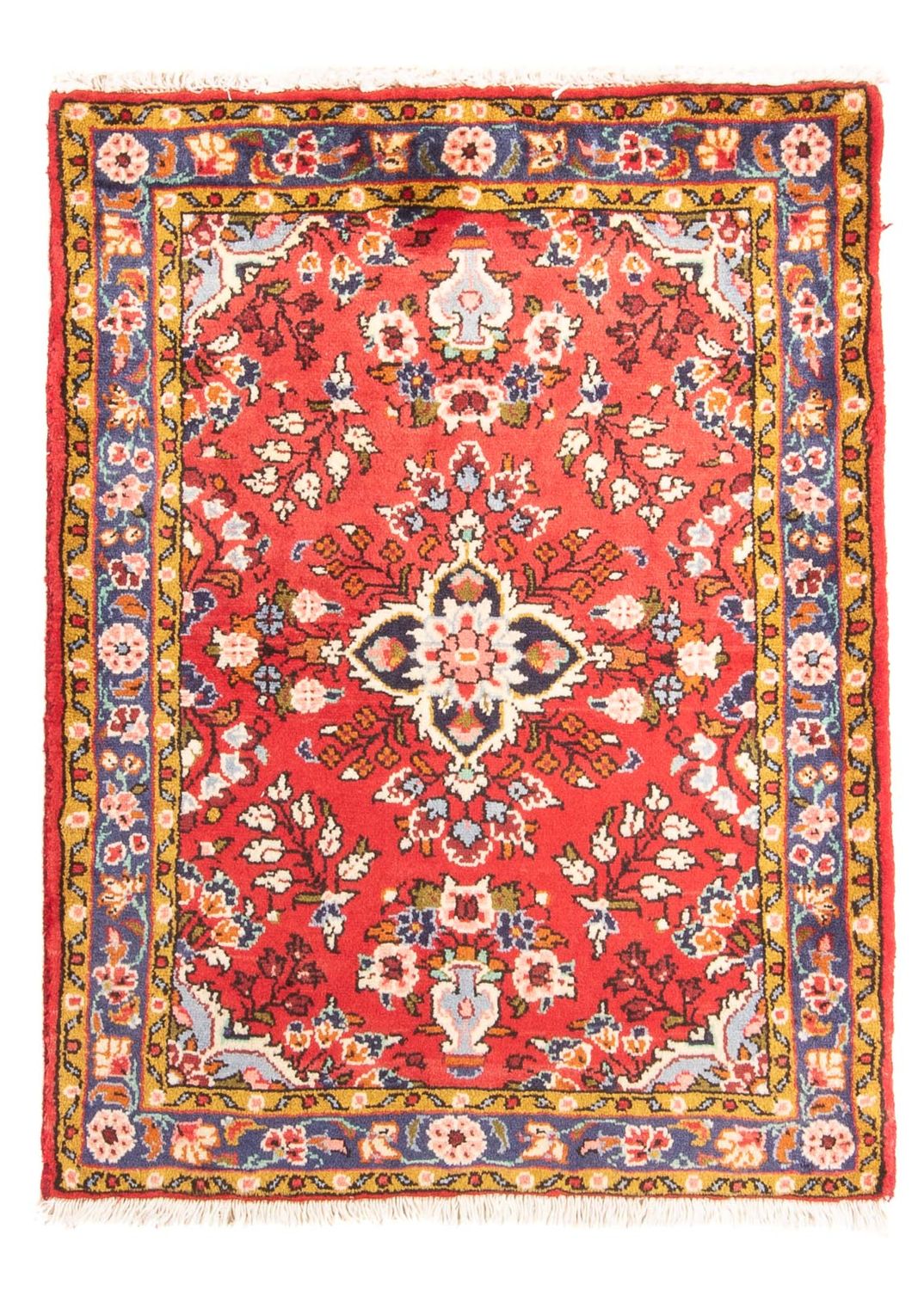Tapis persan - Nomadic - 95 x 72 cm - rouge