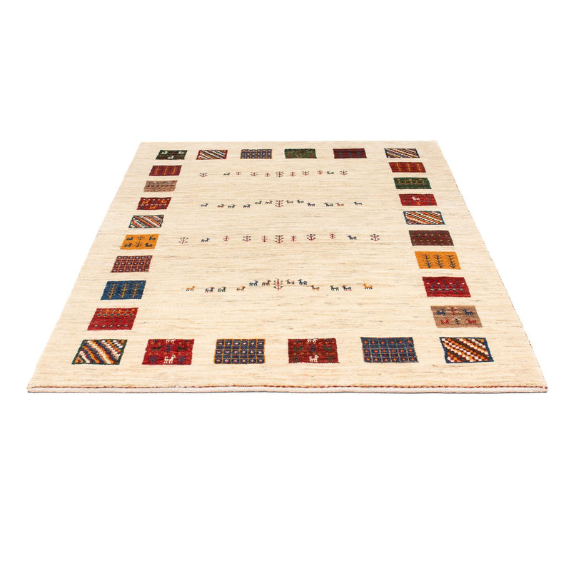 Tapis Gabbeh - Loribaft Persan - 175 x 122 cm - multicolore