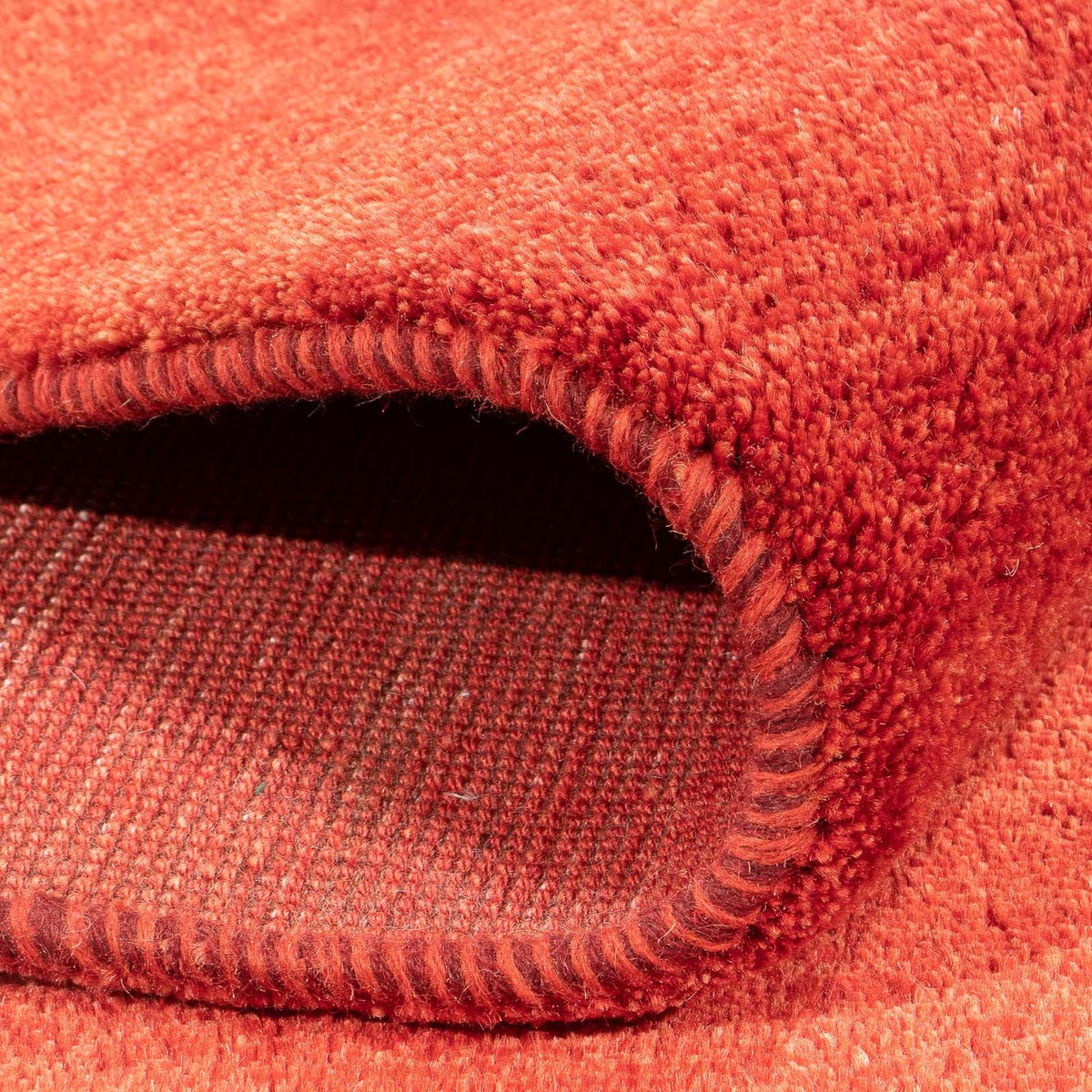 Tapis Gabbeh - Persan - 202 x 153 cm - rouge