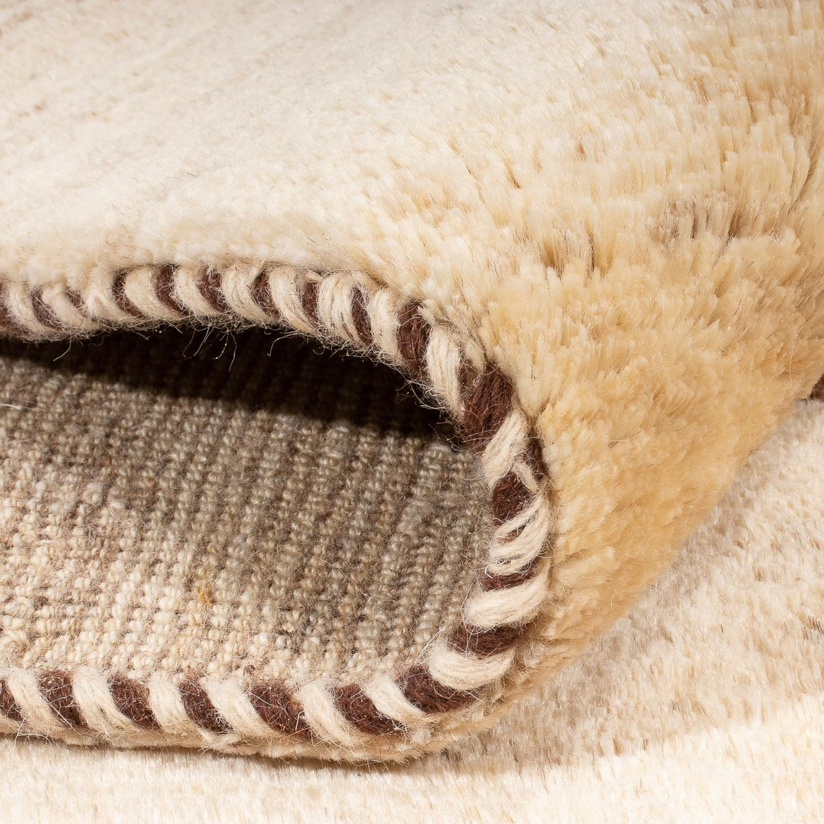 Tapis berbère - 203 x 164 cm - beige