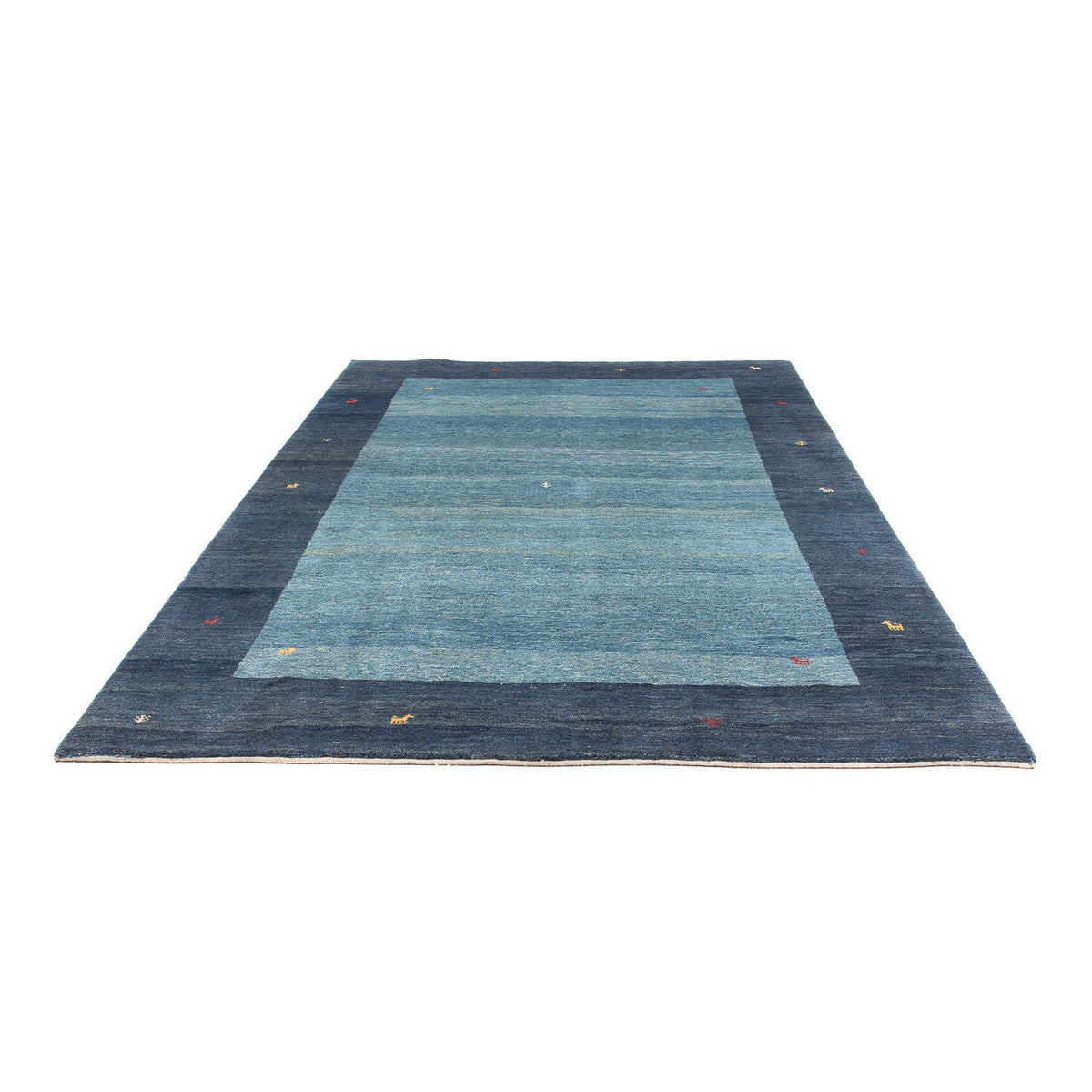 Tapis Gabbeh - Persan - 292 x 195 cm - bleu