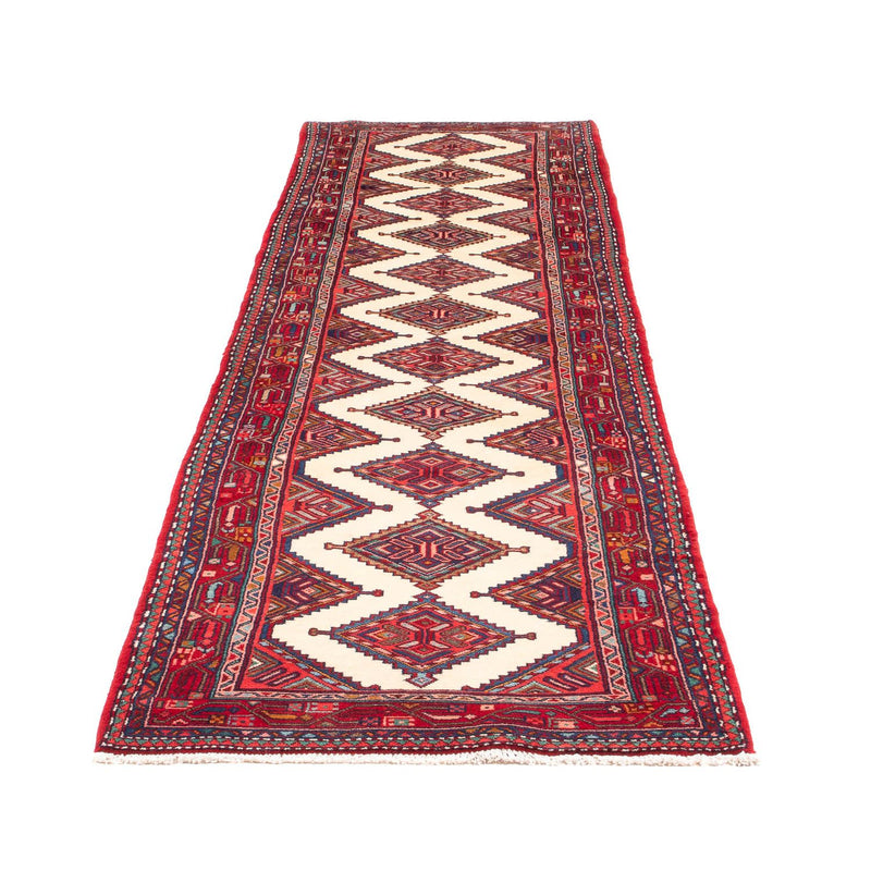Tapis de couloir Tapis persan - Nomadic - 309 x 85 cm - beige