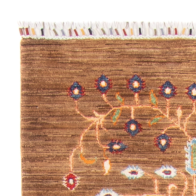 Tapis de couloir Tapis Ziegler - Ariana - 292 x 79 cm - marron
