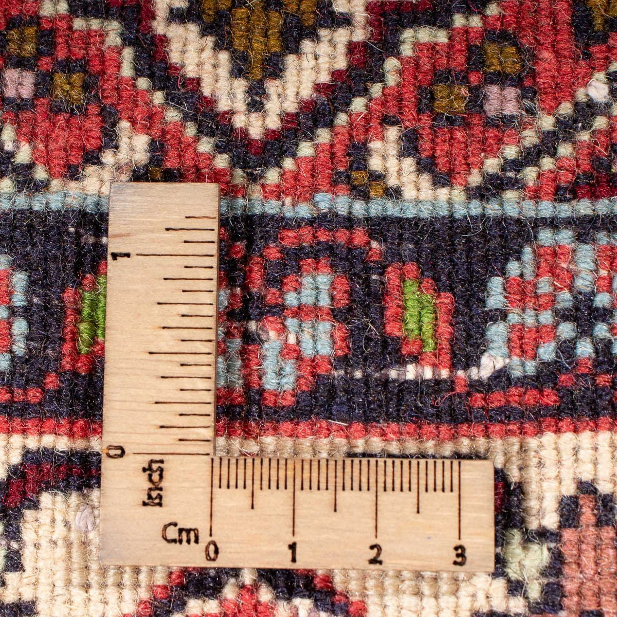 Tapis de couloir Tapis persan - Bidjar - 270 x 82 cm - rouge