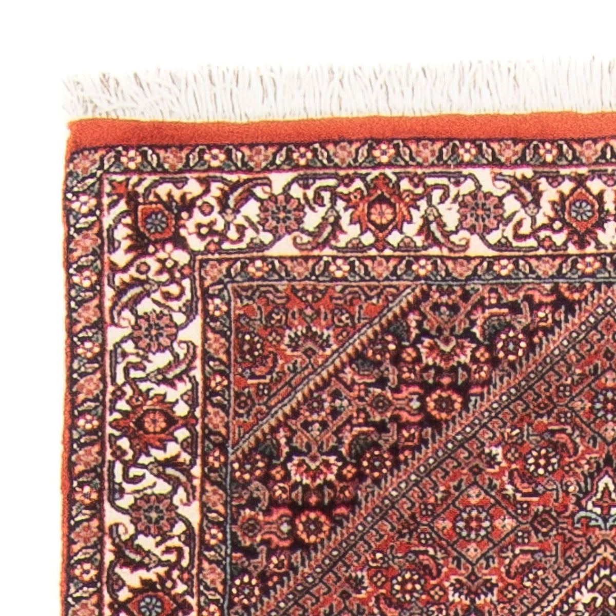 Tapis de couloir Tapis persan - Bidjar - 236 x 80 cm - rouge