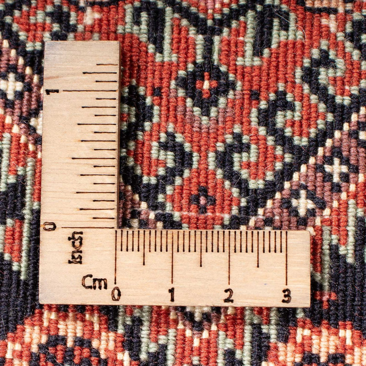 Tapis de couloir Tapis persan - Bidjar - 236 x 80 cm - rouge