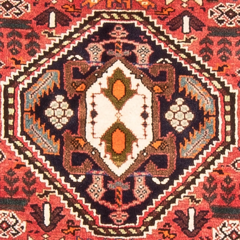 Tapis de couloir Tapis persan - Nomadic - 198 x 85 cm - rouge