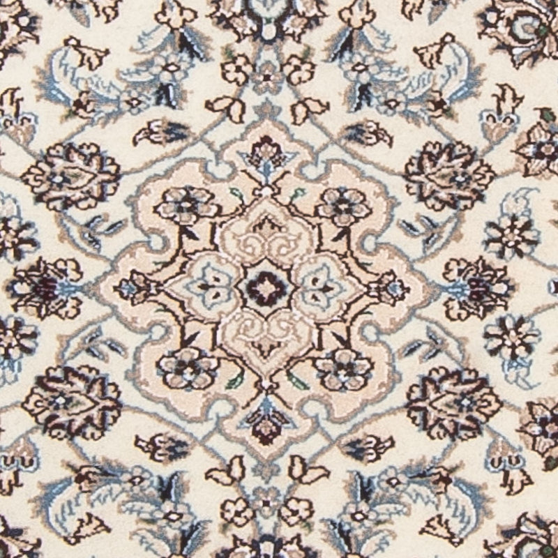Tapis de couloir Tapis persan - Nain - Royal - 208 x 82 cm - beige