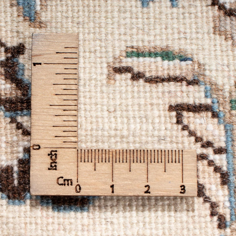 Tapis de couloir Tapis persan - Nain - Royal - 208 x 82 cm - beige