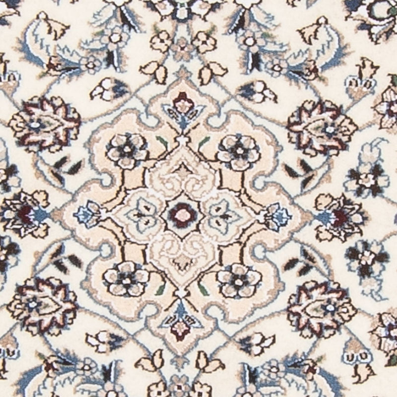 Tapis de couloir Tapis persan - Nain - Royal - 210 x 82 cm - beige